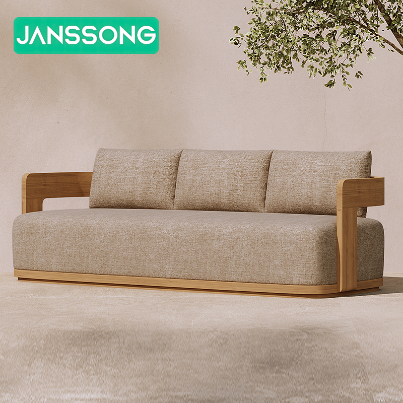 Hotel Outdoor Furniture Sofa Garden Sofa Set Luxury Resort Outdoor Furniture Set Patio Teak Outdoor Furniture Villa Outdoor Sofa