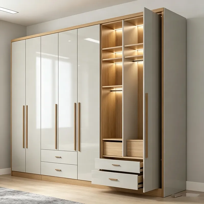 Modern Storage Furniture for Hotel Bedroom Guest Personal Item Organization