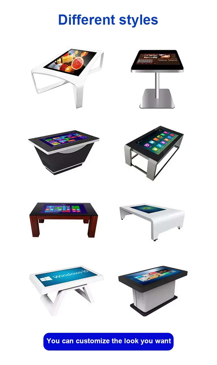 Interactive Touch Screen Table Visual 5