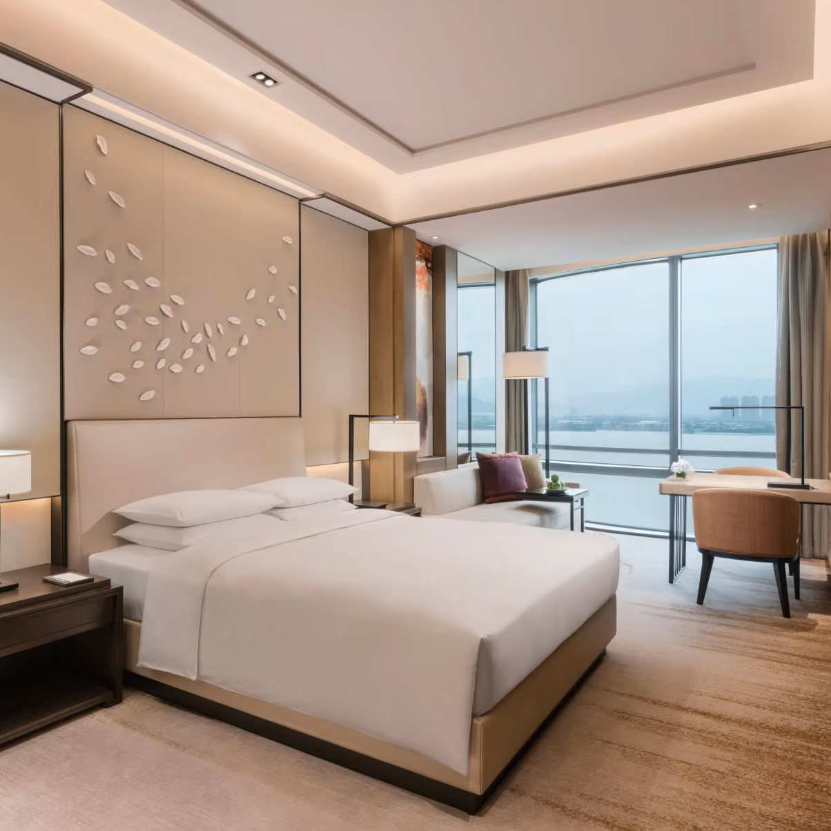 Modern Hotel Room Furniture Set 5 Star Guest Room Furniture