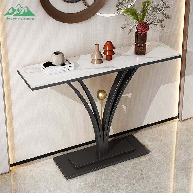 Luxury Console Table for Hotel Lobby Modern Entryway Accent Table Corridor Projects