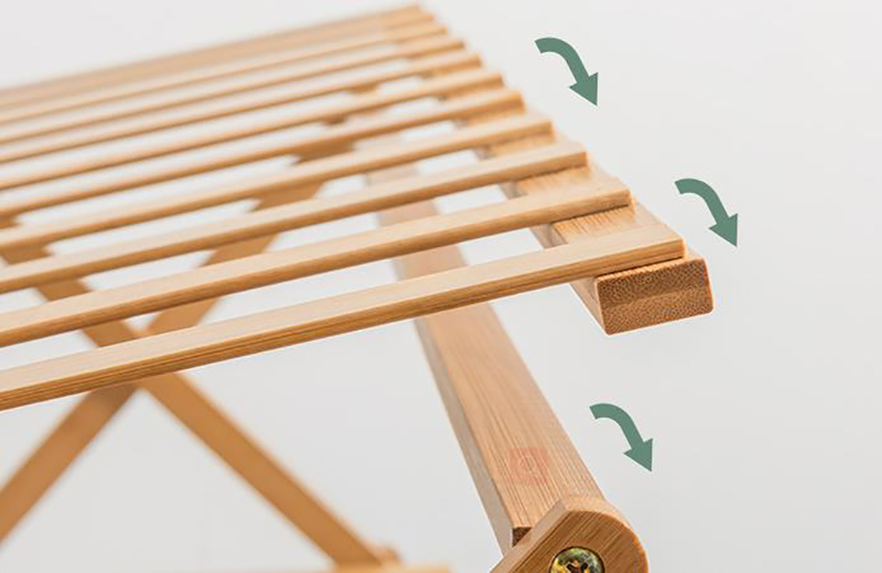 New Arrival Bamboo Foldable Multilayer Free-Installation Portable Shoe Rack Shelf Storage Organizer for Entryway Closet Hallway