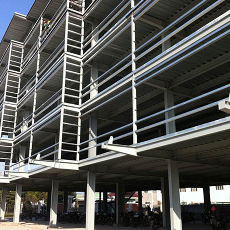 Steel Structure Hotel Cafe Multi-Storey Steel Structure For Modern Logistics Centers And Steel