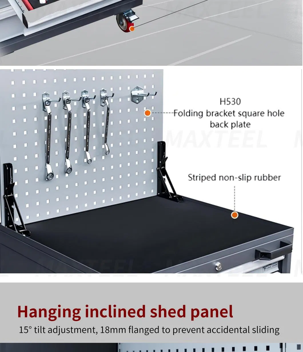Removable Large Workshop Toolbox Organization Workbench Garage Equipment Storage Tool Cabinet