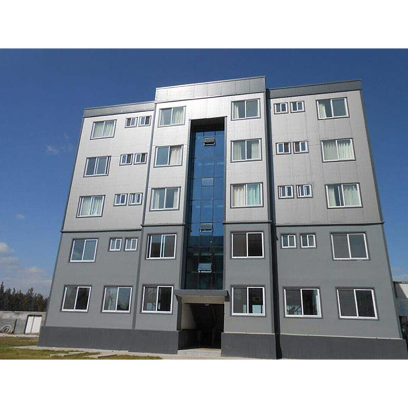 Steel Structure Hotel Cafe Multi-Storey Steel Structure For Modern Logistics Centers And Steel
