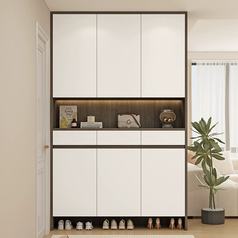Stylish Compact Shoe Storage Cabinet for Entryway Organization