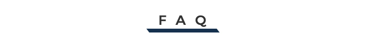FAQ banner
