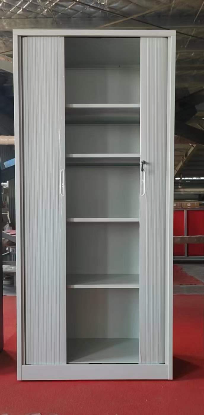 Stylish Modern Office Furniture with Sliding Tambour Doors