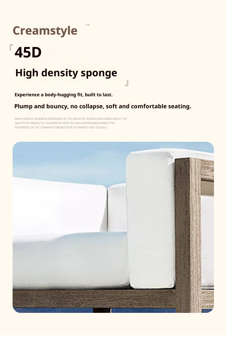 outdoor sofa YM-LQ46 details