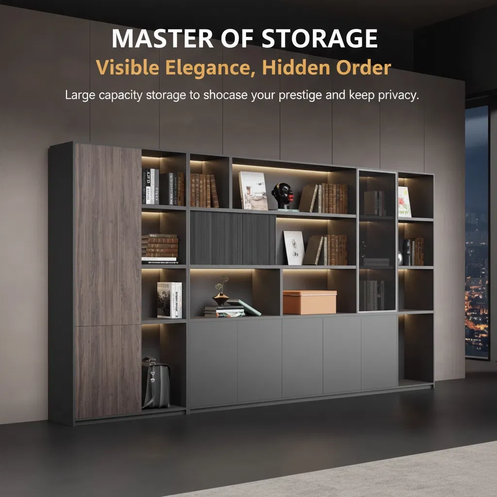 Natural Wooden Storage Cabinet for Multi-Room Daily Organization Furniture