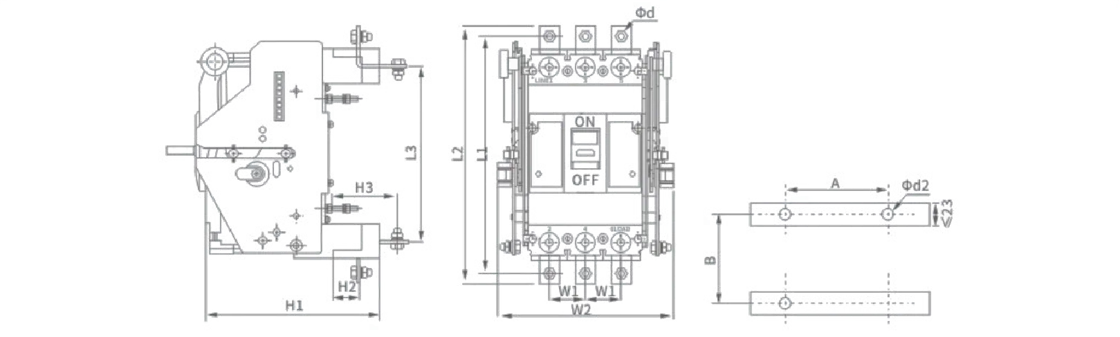 Withdrawable Dimensions
