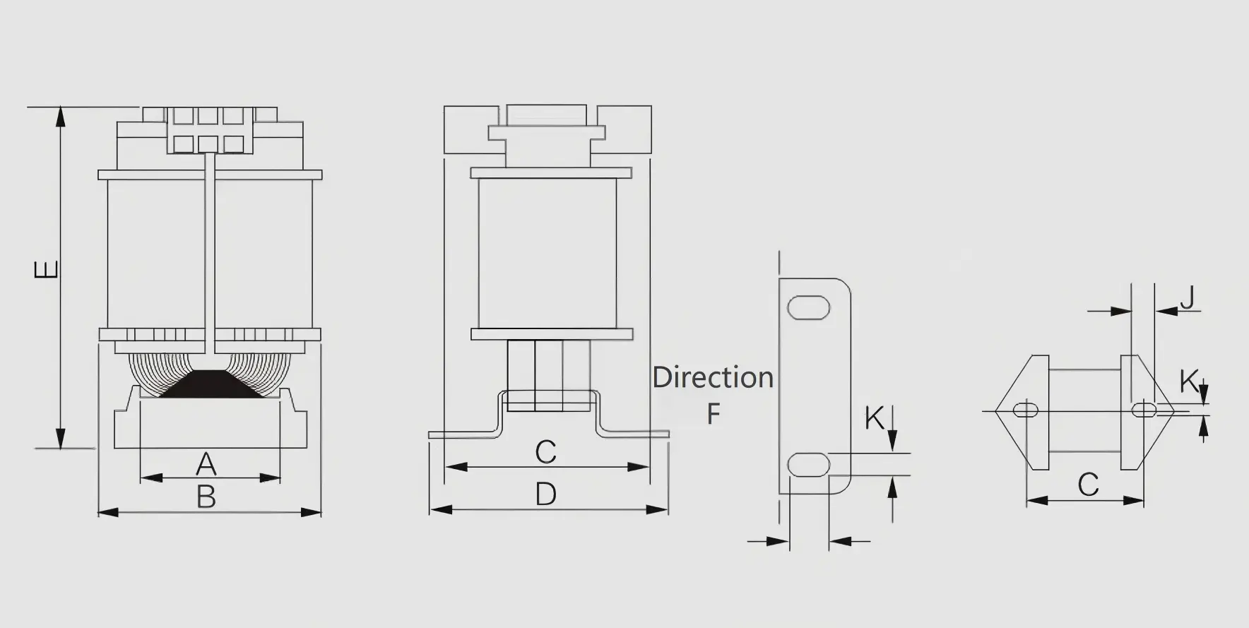BKC Dimensions Diagram