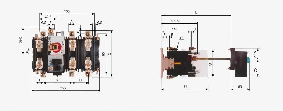 HH15-63/125 Dimensions