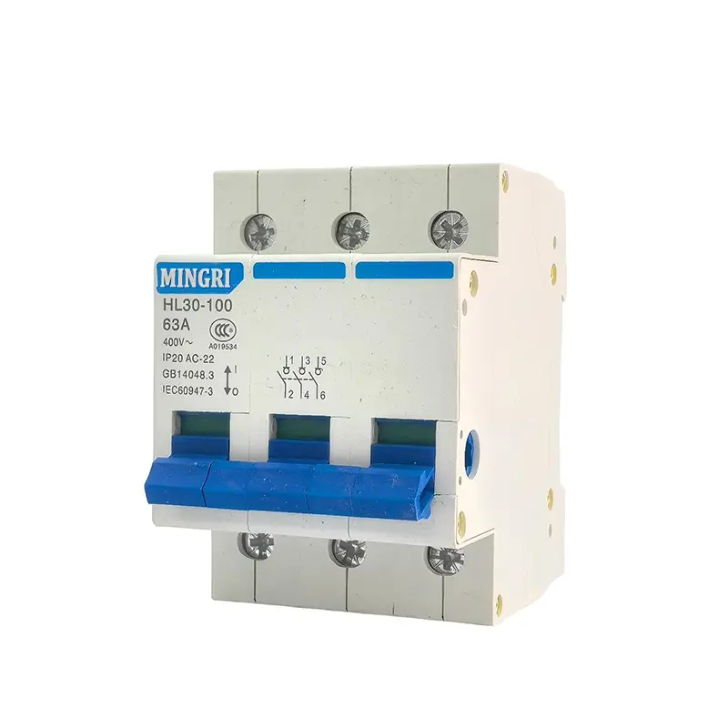 China High-Performance HL30-100 Miniature Disconnect Switch 1-4P 6-100A Factory, Companies