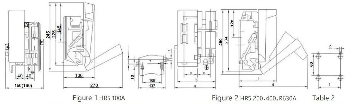 Installation Dimensions Diagram