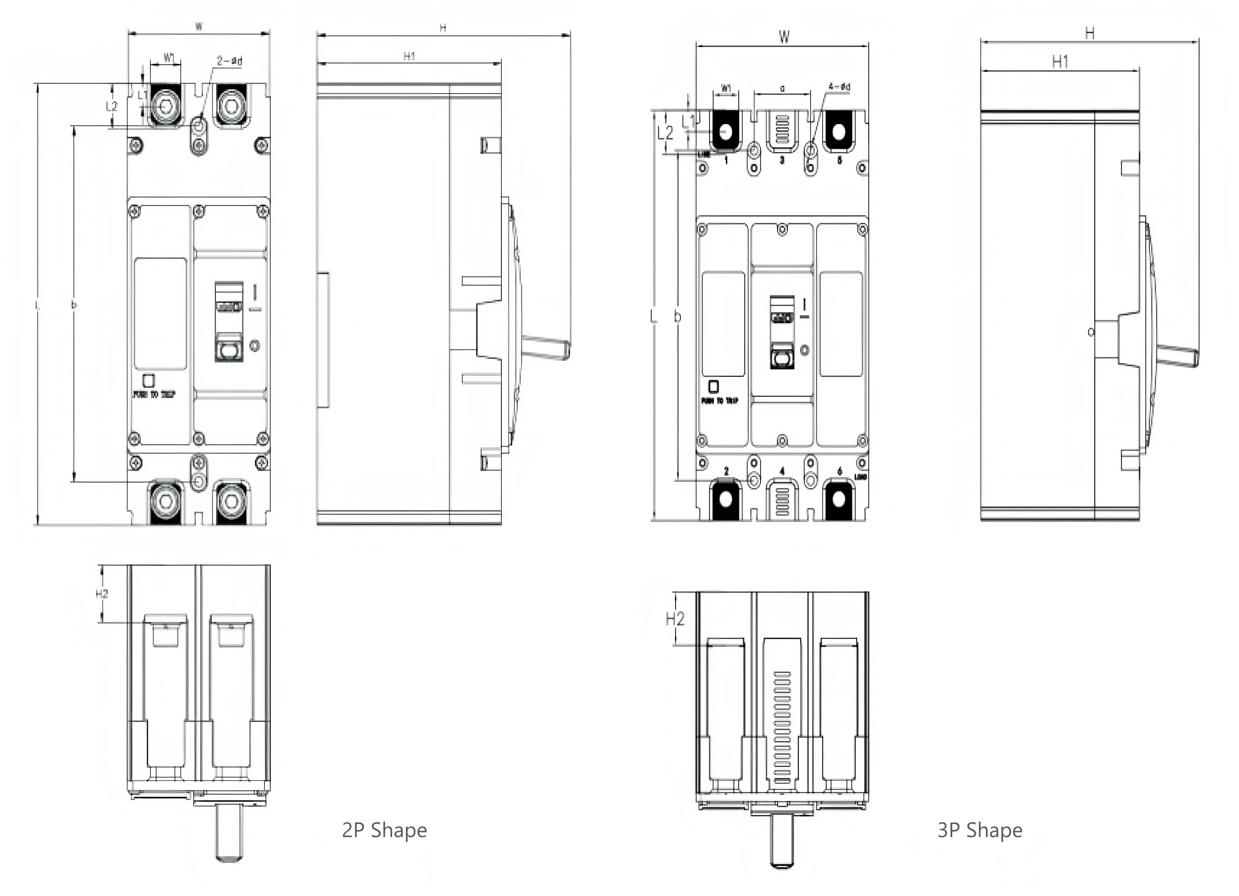 Installation Dimensions