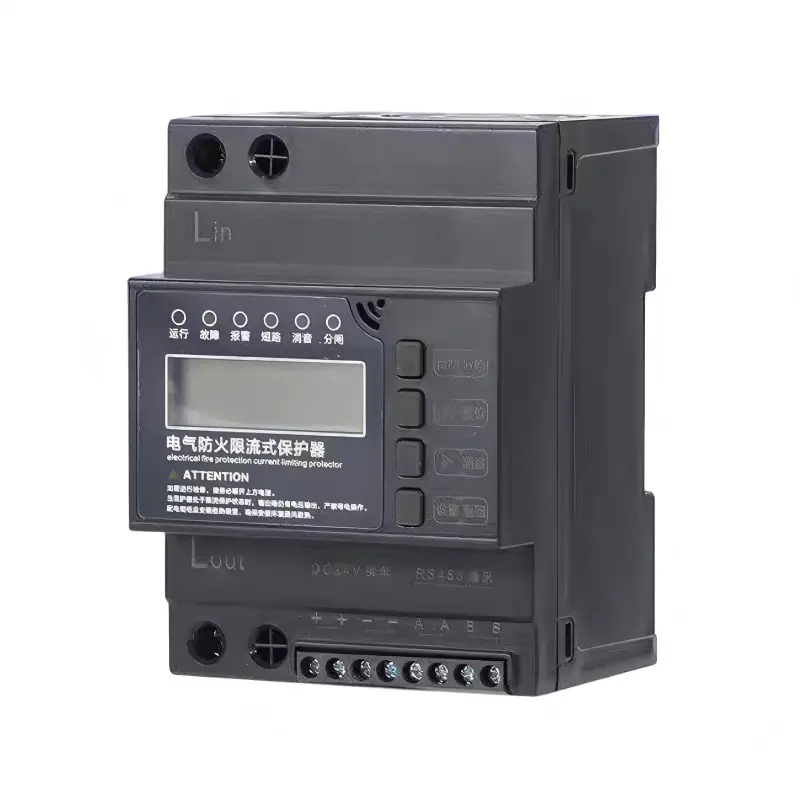 Single phase electrical fire-resistant current limiting protector