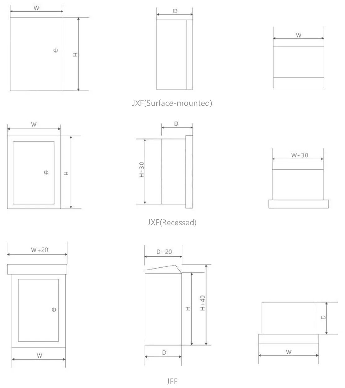 Installation Technical Drawing