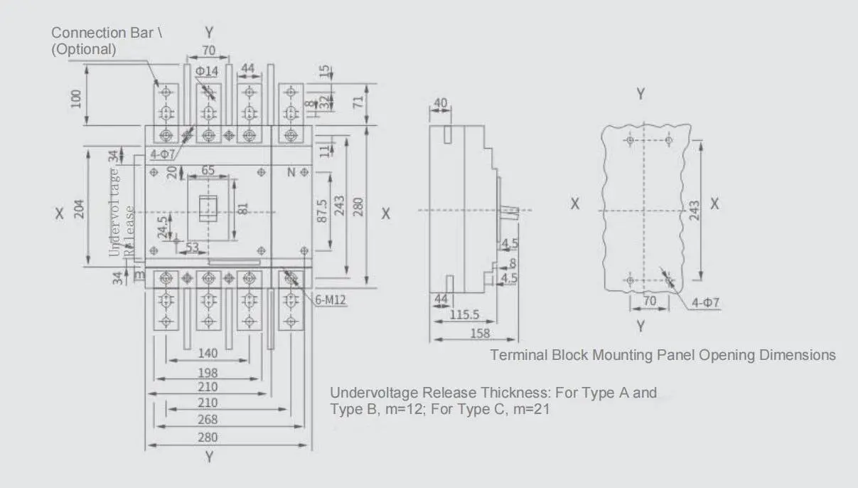 SJKM3E-630-800 Insert Wiring