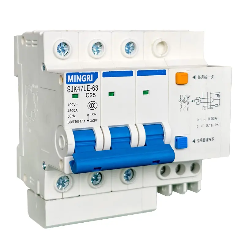 ODM SJK47LE-63 Residual Current Circuit Breaker RCCB Manufacturers, Factories