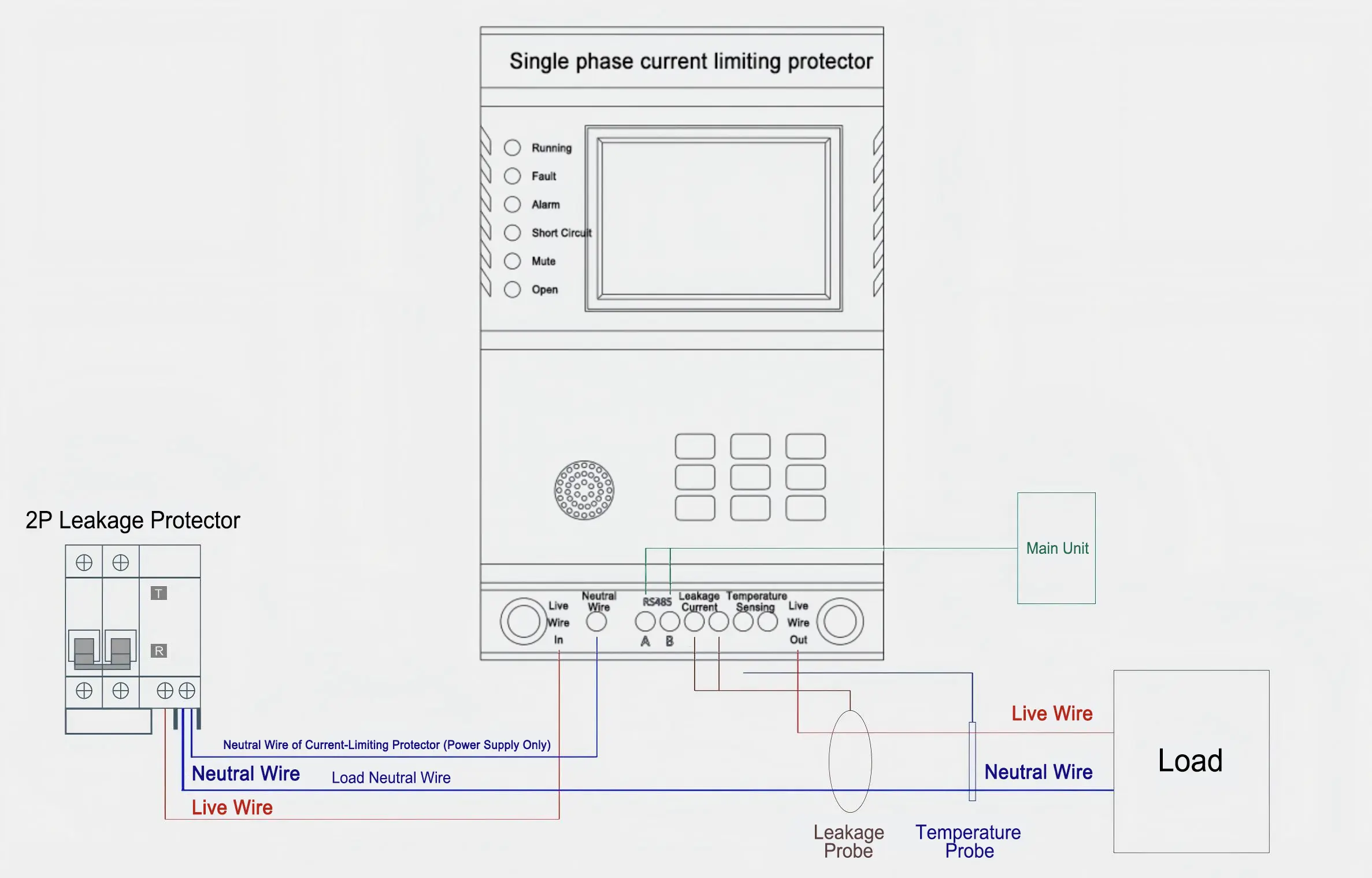 Single phase current limiting protector-3