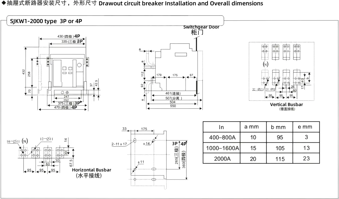 Installation Dimensions 2