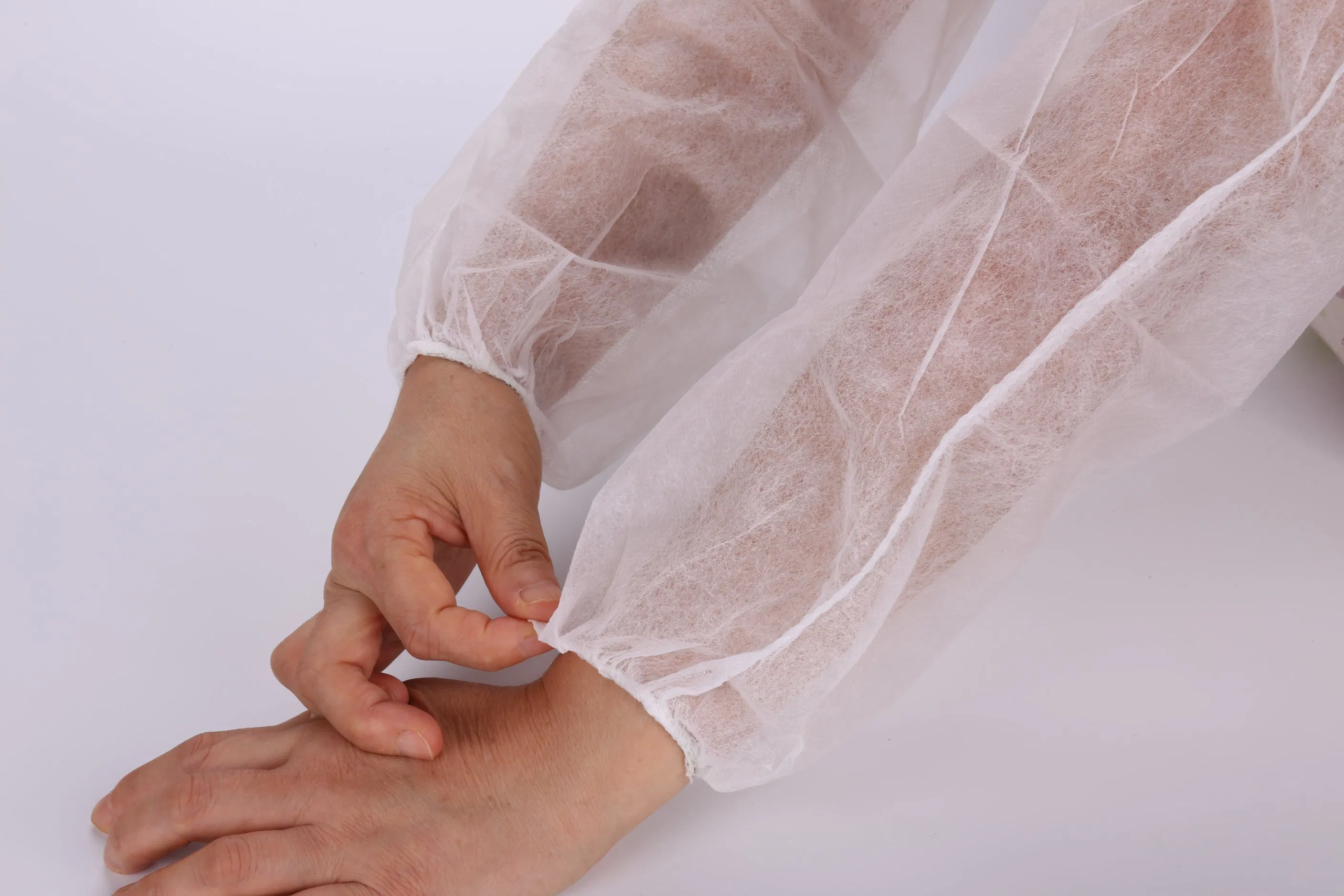 غطاء كم disposable غير منسوج/ بولي بروبيلين
