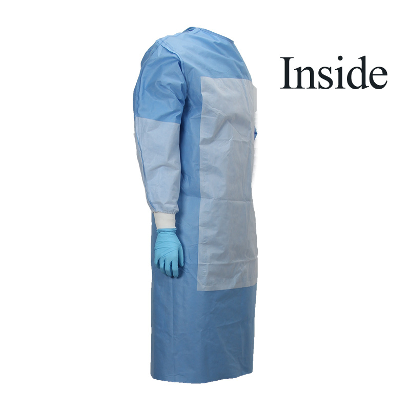أدوات طبية جراحية disposable مستوى 1/2/3/4 مستشفى الأسنان عملية حماية المريض ثوب عزل معزز غير منسوج من البولي بروبيلين معقم SMS