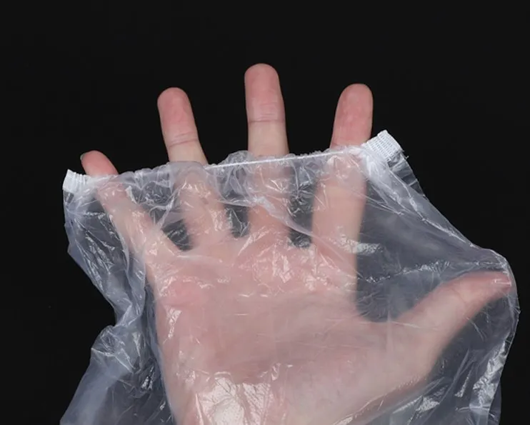 أغطية أذرع واقية disposable من البولي إيثيلين مقاومة للماء للحفاظ على النظافة والسلامة