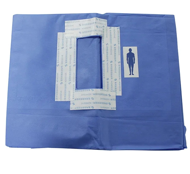 غطاء جراحي معقم من غير المنسوجات للاستخدام الطبي disposable معتمد بشهادة CE