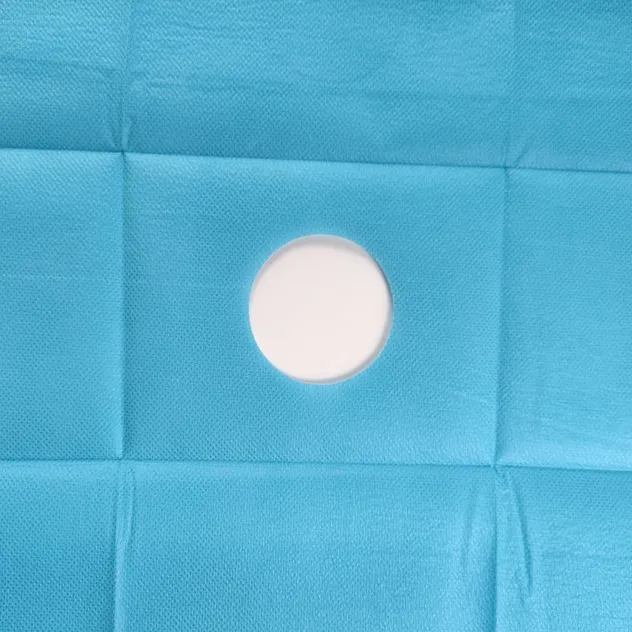 غطاء جراحي طبي معقم disposable عالي الجودة (مع فتحة)