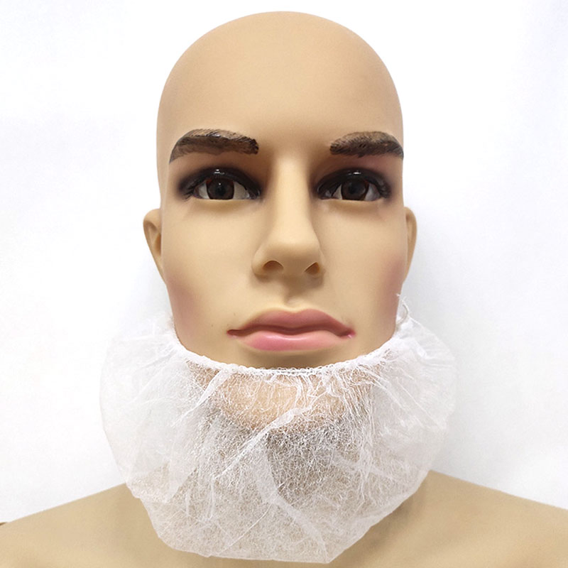 خدمة الطعام غير المنسوجة غطاء لحية disposable