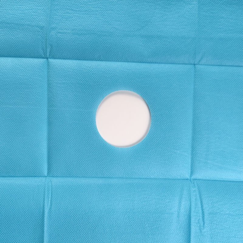 غطاء جراحي طبي معقم disposable عالي الجودة (مع فتحة)