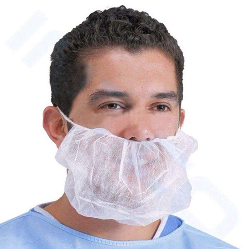 خدمة الطعام غير المنسوجة غطاء لحية disposable