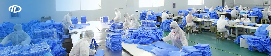 غطاء ذراع شفاف بلاستيكي disposable أزرق من PE/CPE مقاوم للماء