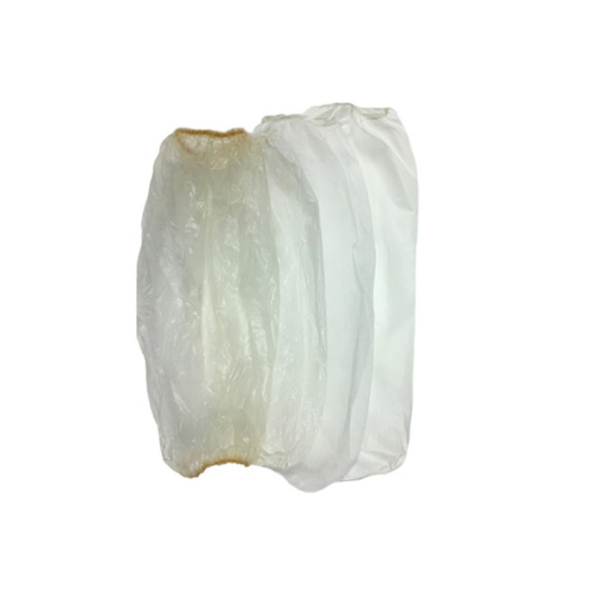 أغطية أذرع واقية disposable من البولي إيثيلين مقاومة للماء للحفاظ على النظافة والسلامة