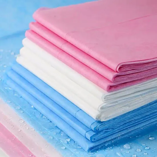 غطاء سرير disposable مريح ومقاوم للماء من الأقمشة غير المنسوجة