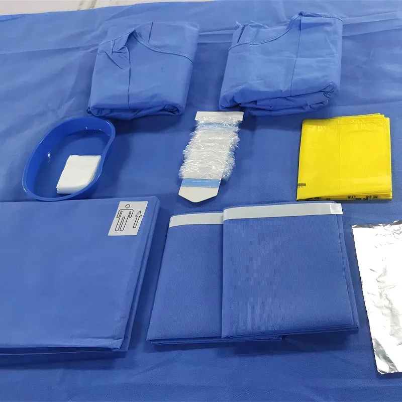 مجموعة جراحة زراعة الأسنان القابلة للاستخدام مرة واحدة وأقمشة جراحية