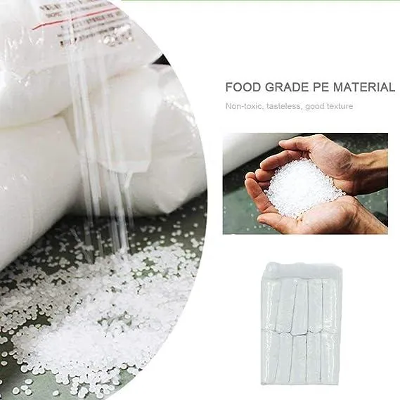 أكمام بلاستيكية disposable من البولي إيثيلين 2000PCS
