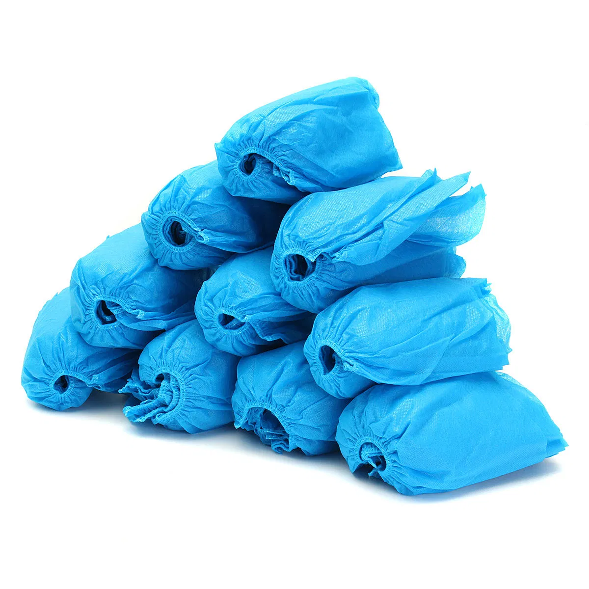 غطاء حذاء بلاستيكي disposable CPE 100/Pack مقاوم للماء غير منسوج مضاد للكهرباء الساكنة للأطباء