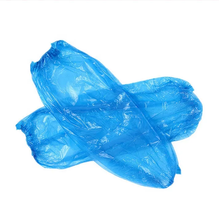 غلاف كم طبي disposable من مادة PE CPE مقاوم للماء للمعايير العليا