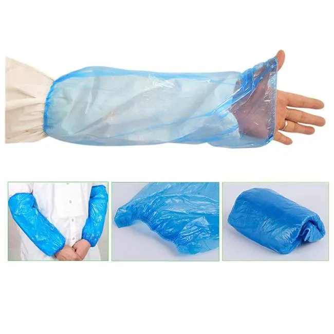 أكمام بلاستيكية disposable من البولي إيثيلين 2000PCS