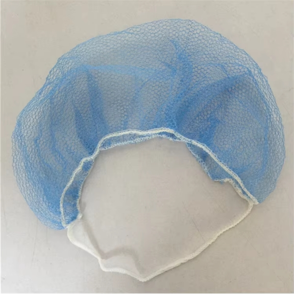 شبكة غطاء لحية نايلون disposable بيضاء وسوداء