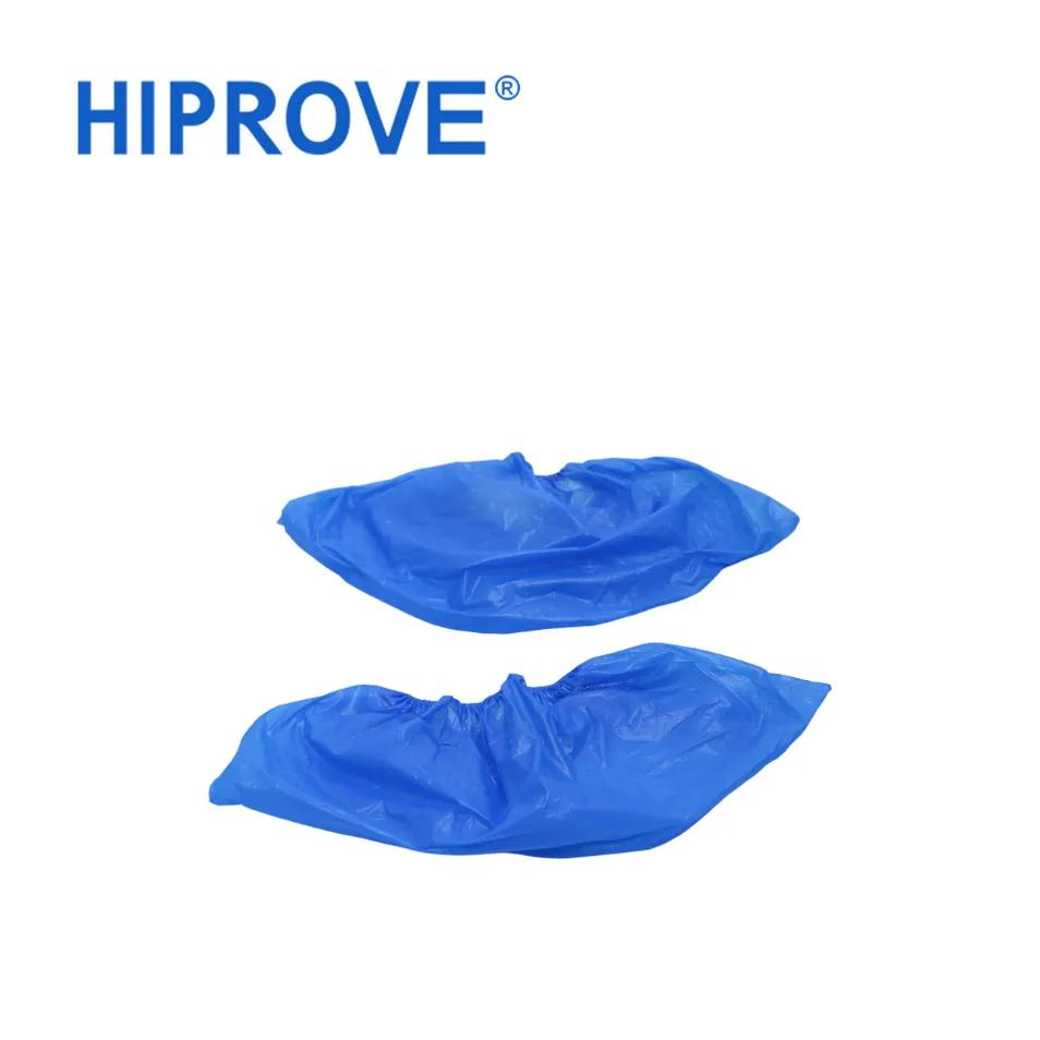 غطاء حذاء طبي من CPE/PP الأزرق 25g-60g خفيف الوزن واقي معقم دعم OEM معتمد CE ISO