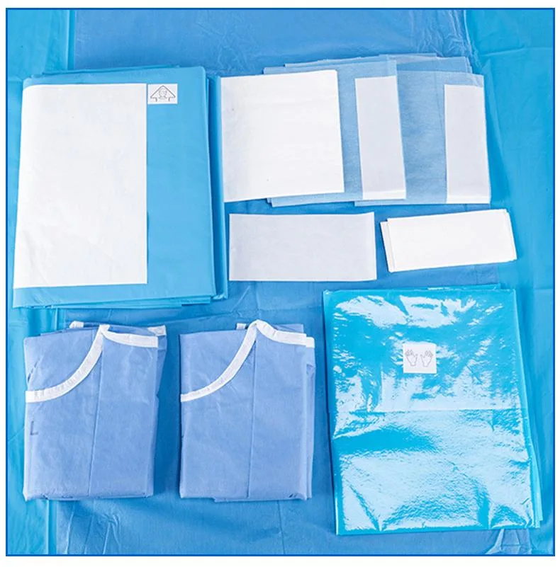 حزم غطاء الركبة للتنظير المفصلي غطاء جراحي disposable
