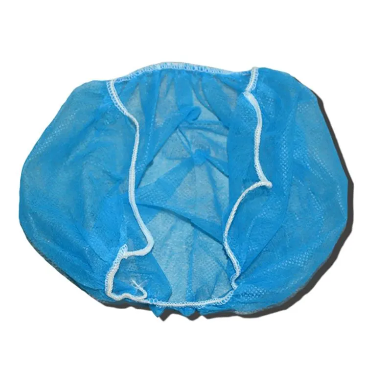 غطاء لحية واقي أزرق وأبيض