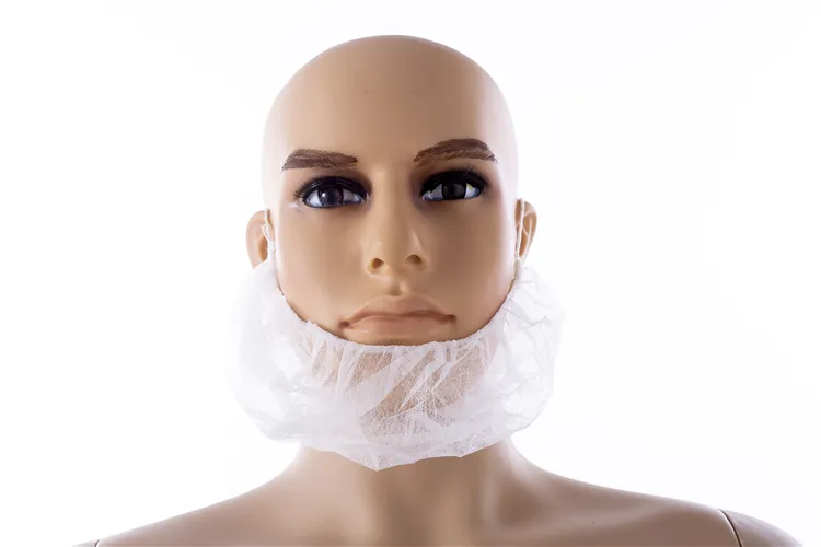 خدمة الطعام غير المنسوجة غطاء لحية disposable