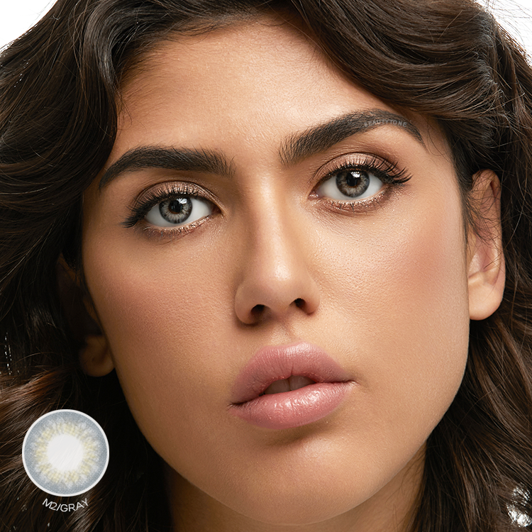 Mira Gray Soft Eye Color Contact Lens Oem Packing Wholesale Small Color Contact Lenses
