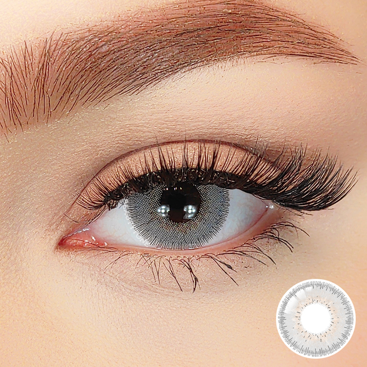 Natural Gray Colored Contacts Sahdow High Quality Soft Eyewear for Makeup Beauty Color Contact Lenses