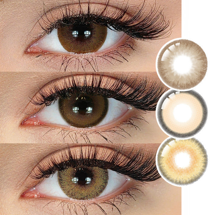 Natural Colored Eye Contact Lenses Beautiful Contacts Colors Soft Eyes Color Lenses Wholesale Contact Lenses
